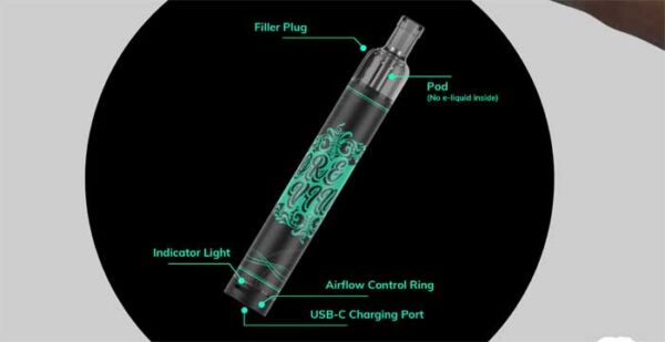 SVAPO STICK 10% LEMON KUSH - immagine 3